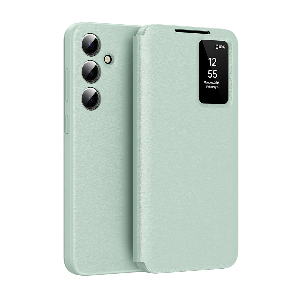 Калъф за Samsung Galaxy S26 FE S741, Techsuit, SmartView, Зелен