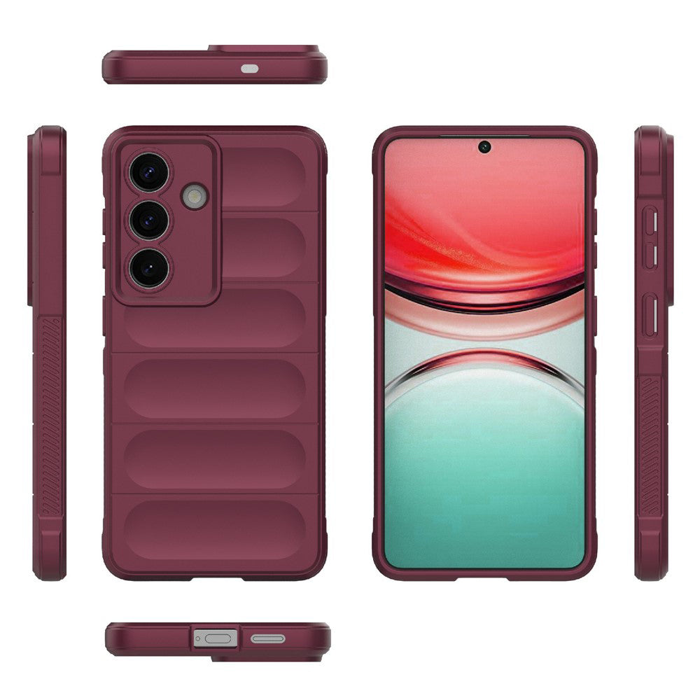 Калъф за Samsung Galaxy S26 Plus S947, Techsuit, Magic Shield, Вишнев
