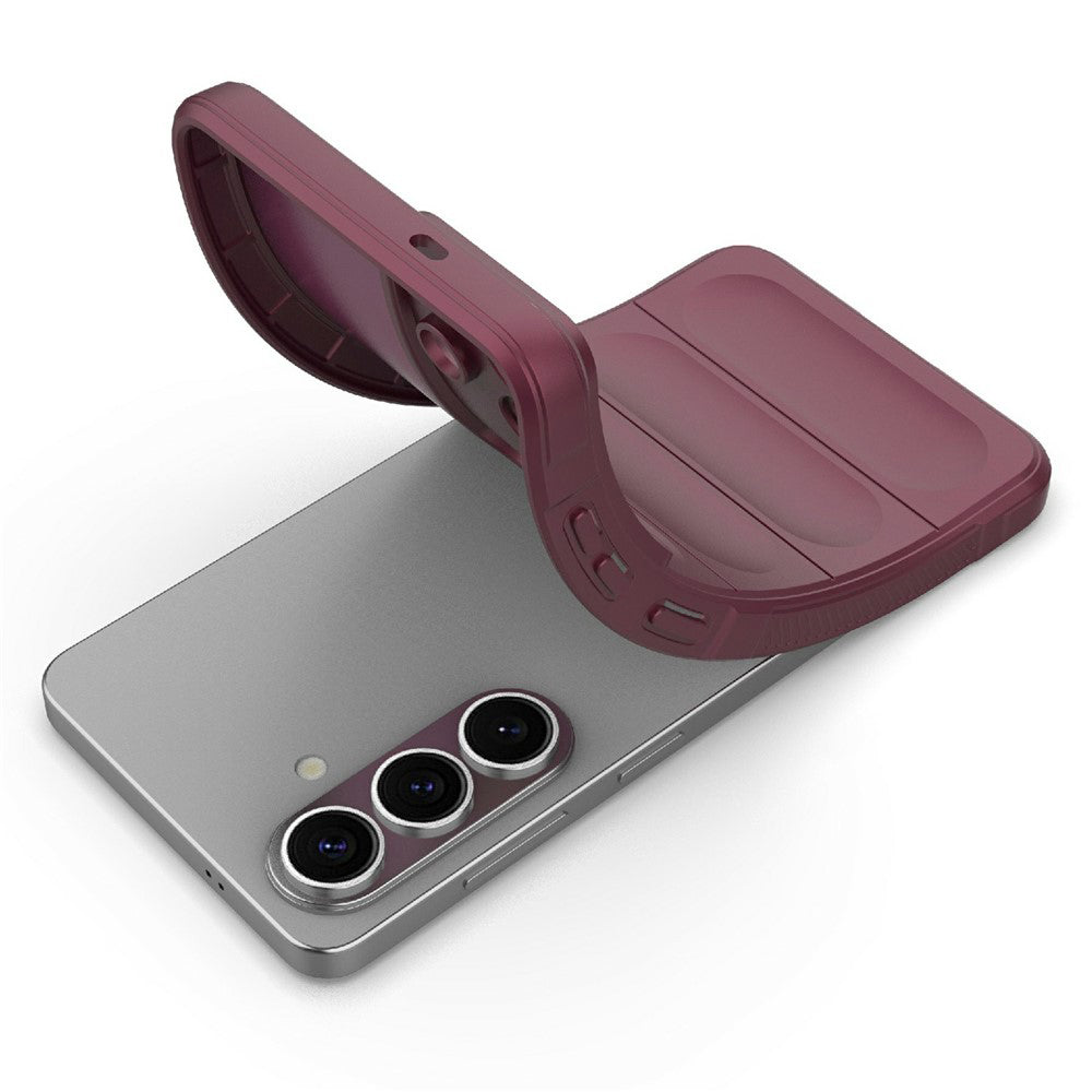 Калъф за Samsung Galaxy S26 Plus S947, Techsuit, Magic Shield, Вишнев