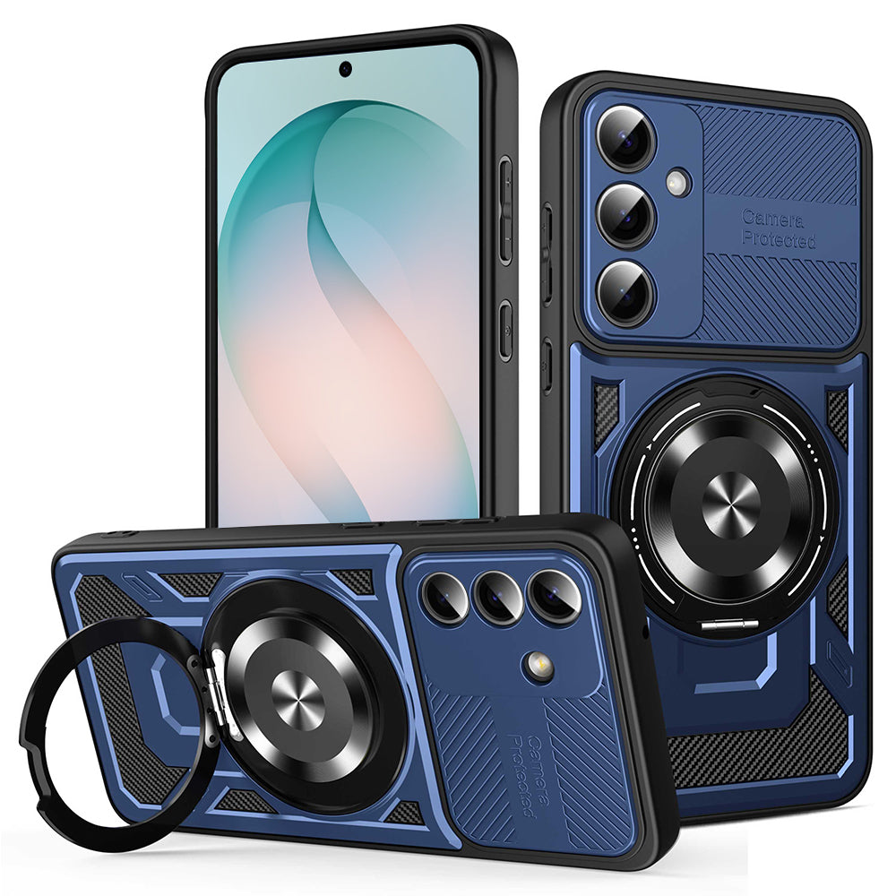 Калъф за Samsung Galaxy S26 Plus, Techsuit, RuggedCam, Син