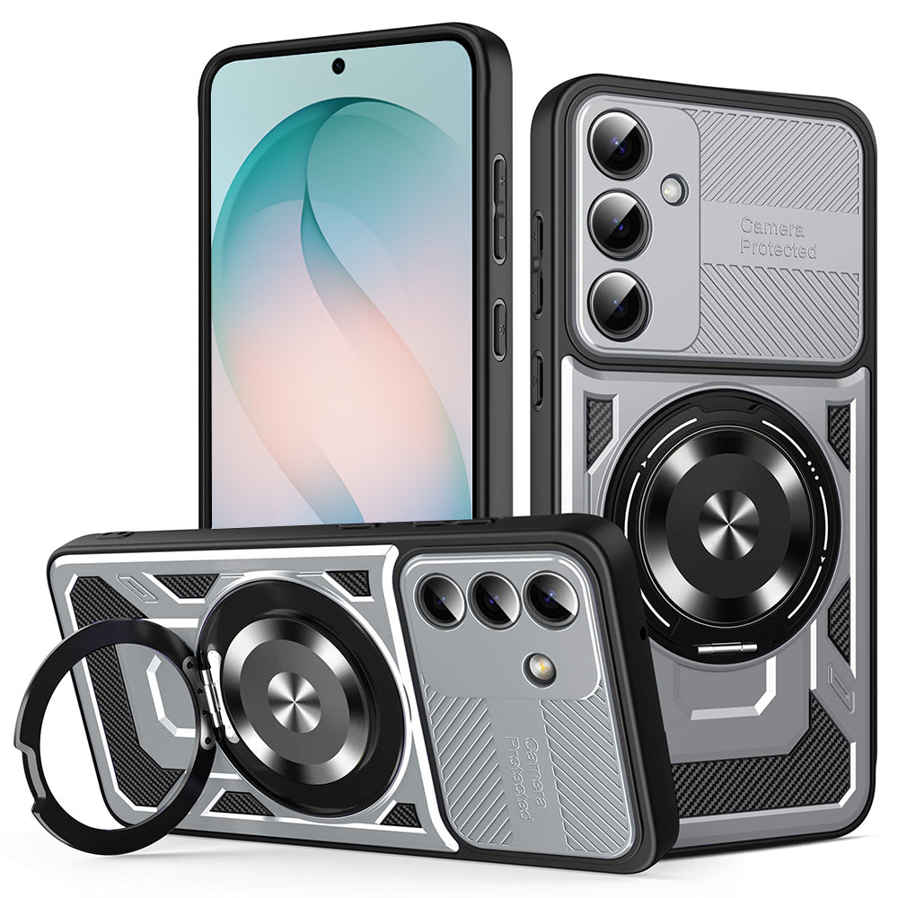 Калъф за Samsung Galaxy S26 Plus, Techsuit, RuggedCam, Сив
