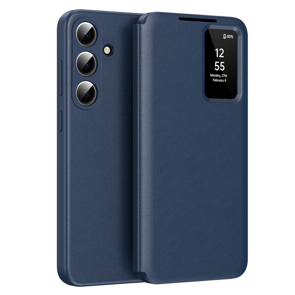 Калъф за Samsung Galaxy S26 Plus S947, Techsuit, SmartView, Син