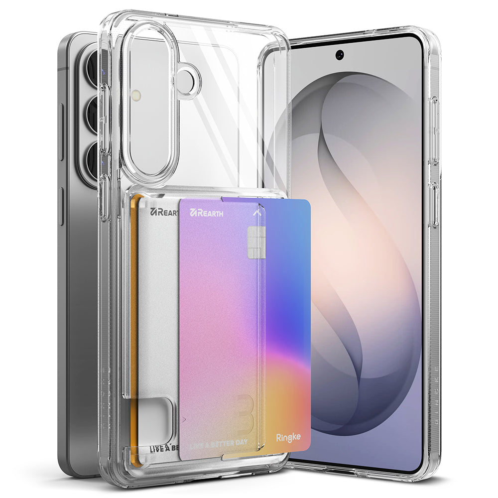 Калъф за Samsung Galaxy S26 S942, Ringke, Fusion Card, Прозрачен
