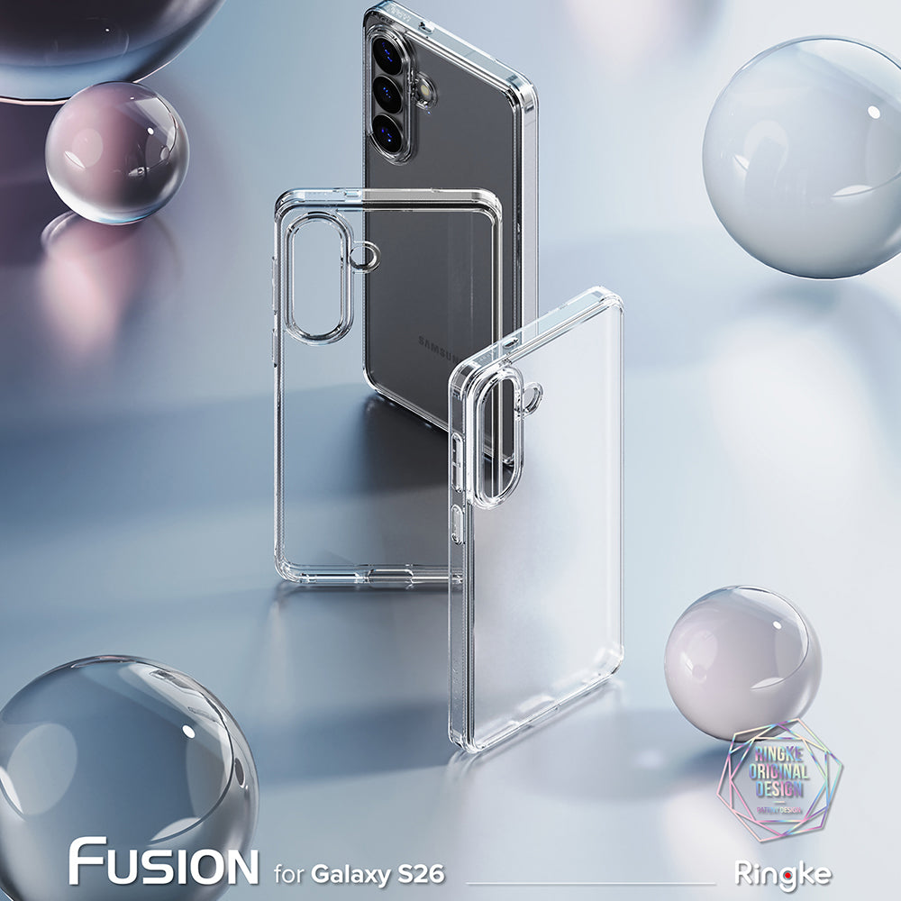 Калъф за Samsung Galaxy S26 S942, Ringke, Fusion, Матово прозрачен