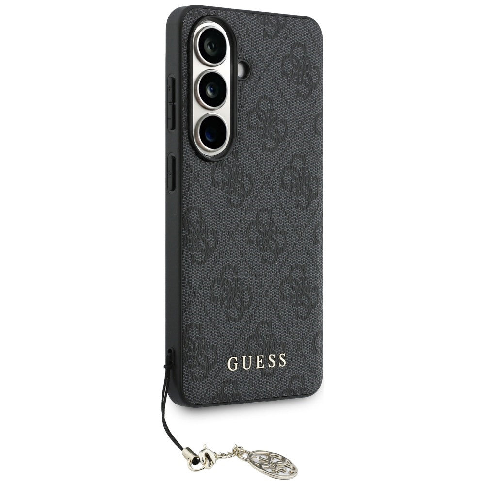 Калъф за Samsung Galaxy S26 S942, Guess, 4G Classic Logo Charm, Черен