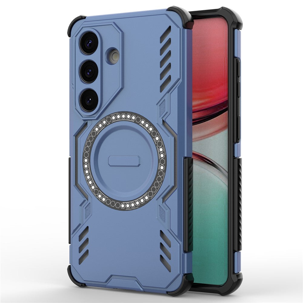 Калъф MagSafe за Samsung Galaxy S26 S942, Techsuit, ArmorMag, Син