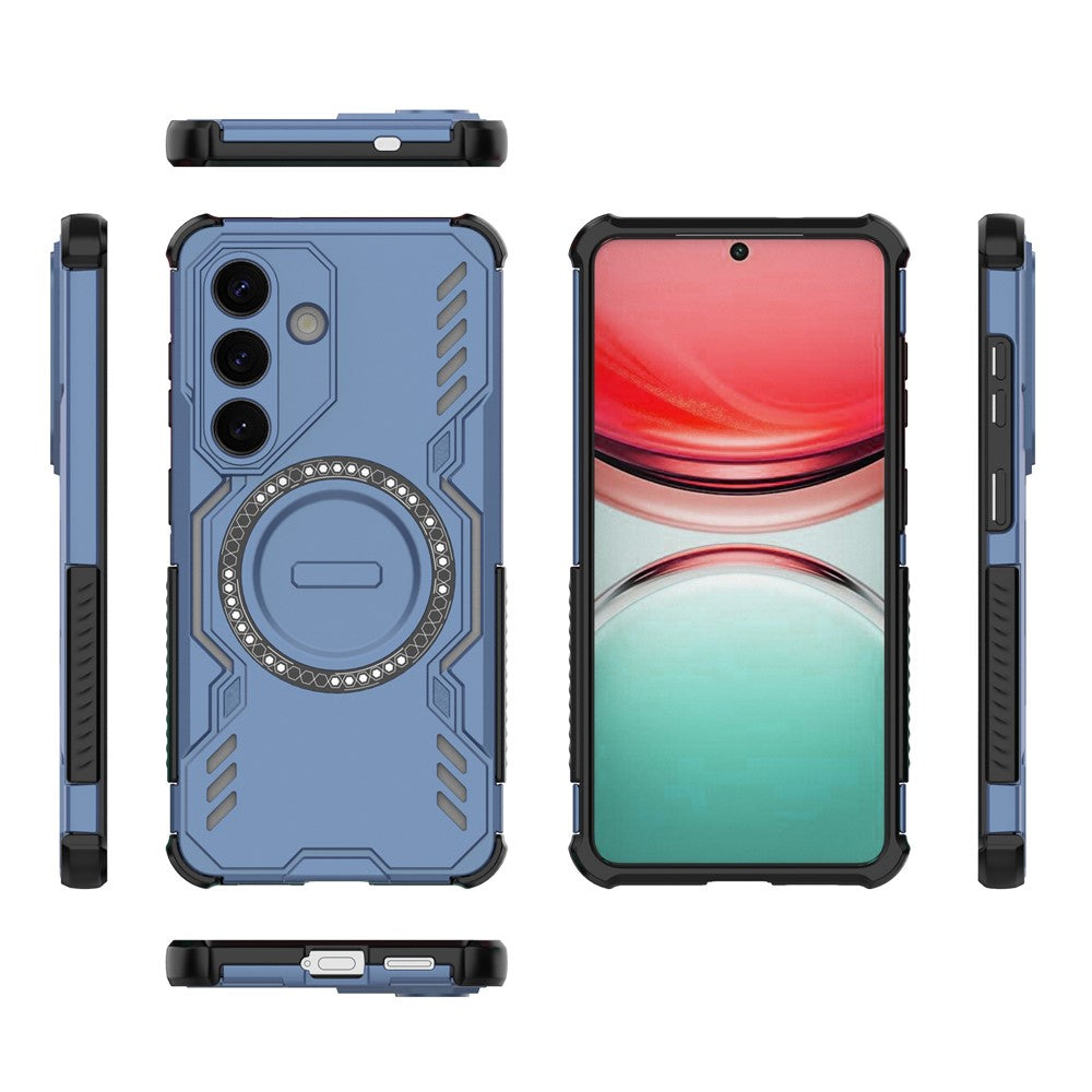 Калъф MagSafe за Samsung Galaxy S26 S942, Techsuit, ArmorMag, Син