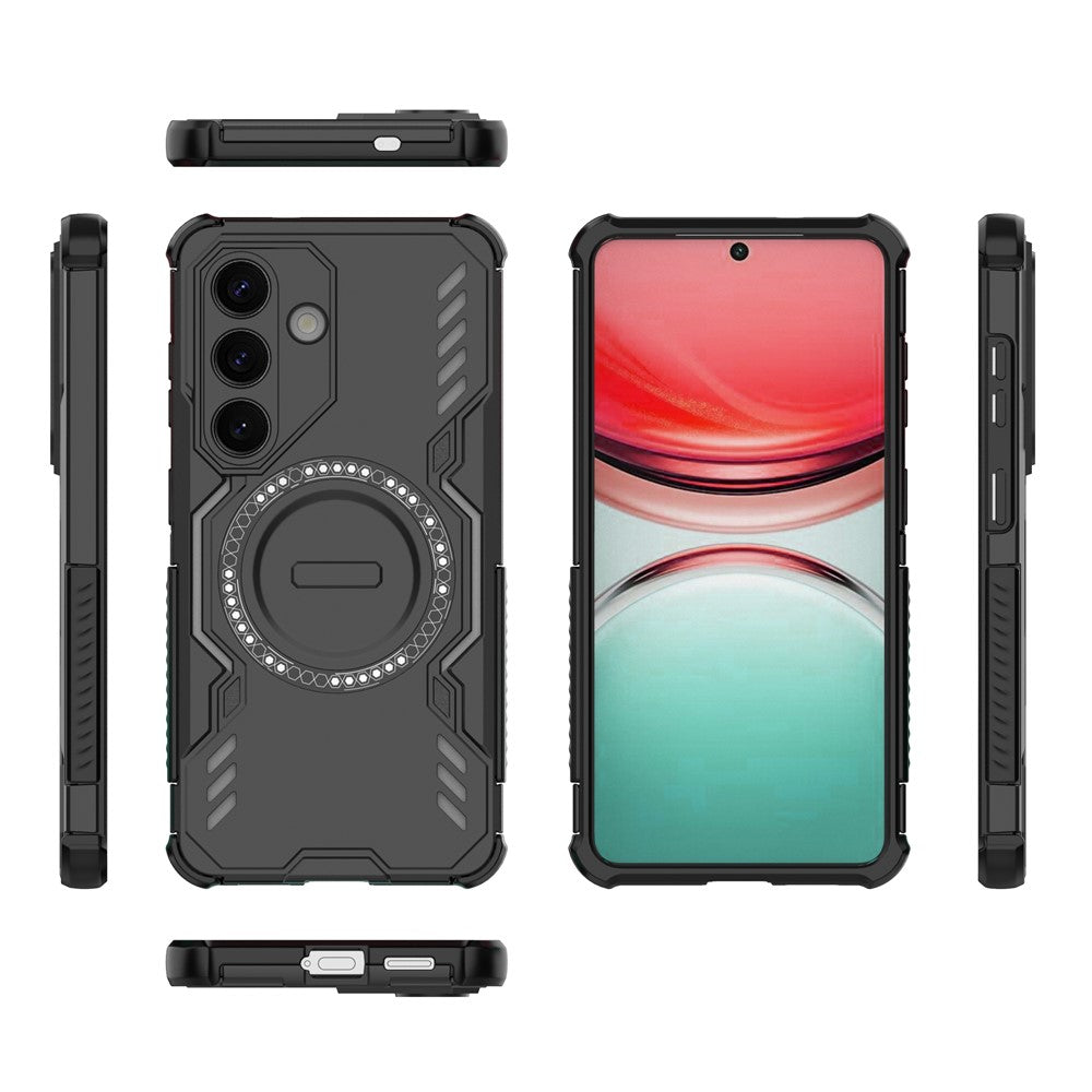 Калъф MagSafe за Samsung Galaxy S26 S942, Techsuit, ArmorMag, Черен
