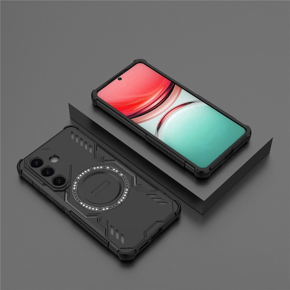 Калъф MagSafe за Samsung Galaxy S26 S942, Techsuit, ArmorMag, Черен