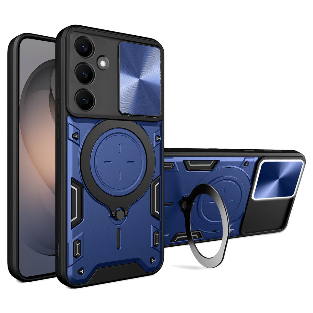 Калъф за Samsung Galaxy S26 S942, Techsuit, CamGuard Pro, Син