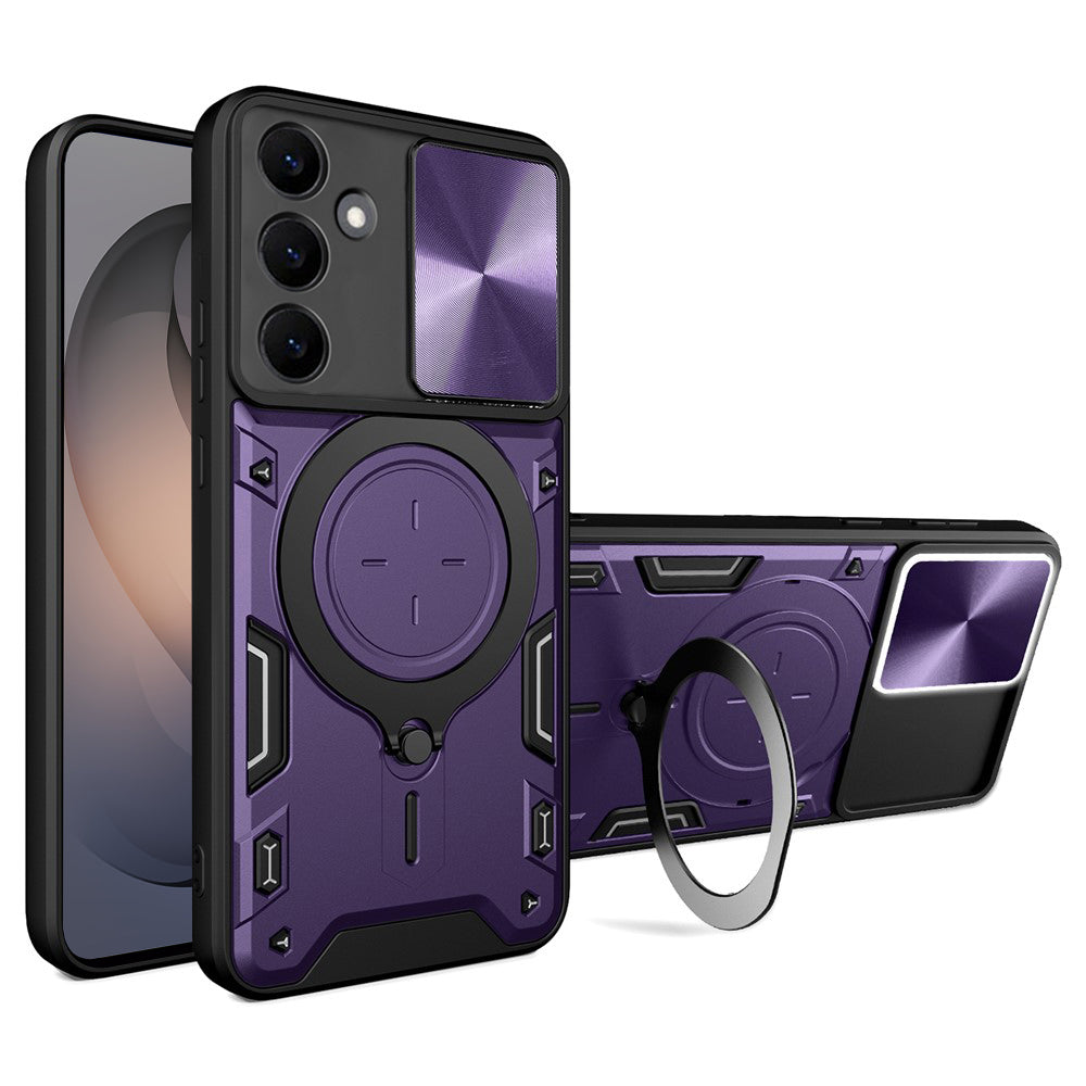 Калъф за Samsung Galaxy S26 S942, Techsuit, CamGuard Pro, Лилав