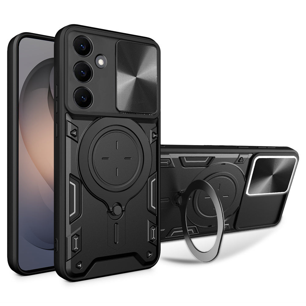 Калъф за Samsung Galaxy S26 S942, Techsuit, CamGuard Pro, Черен