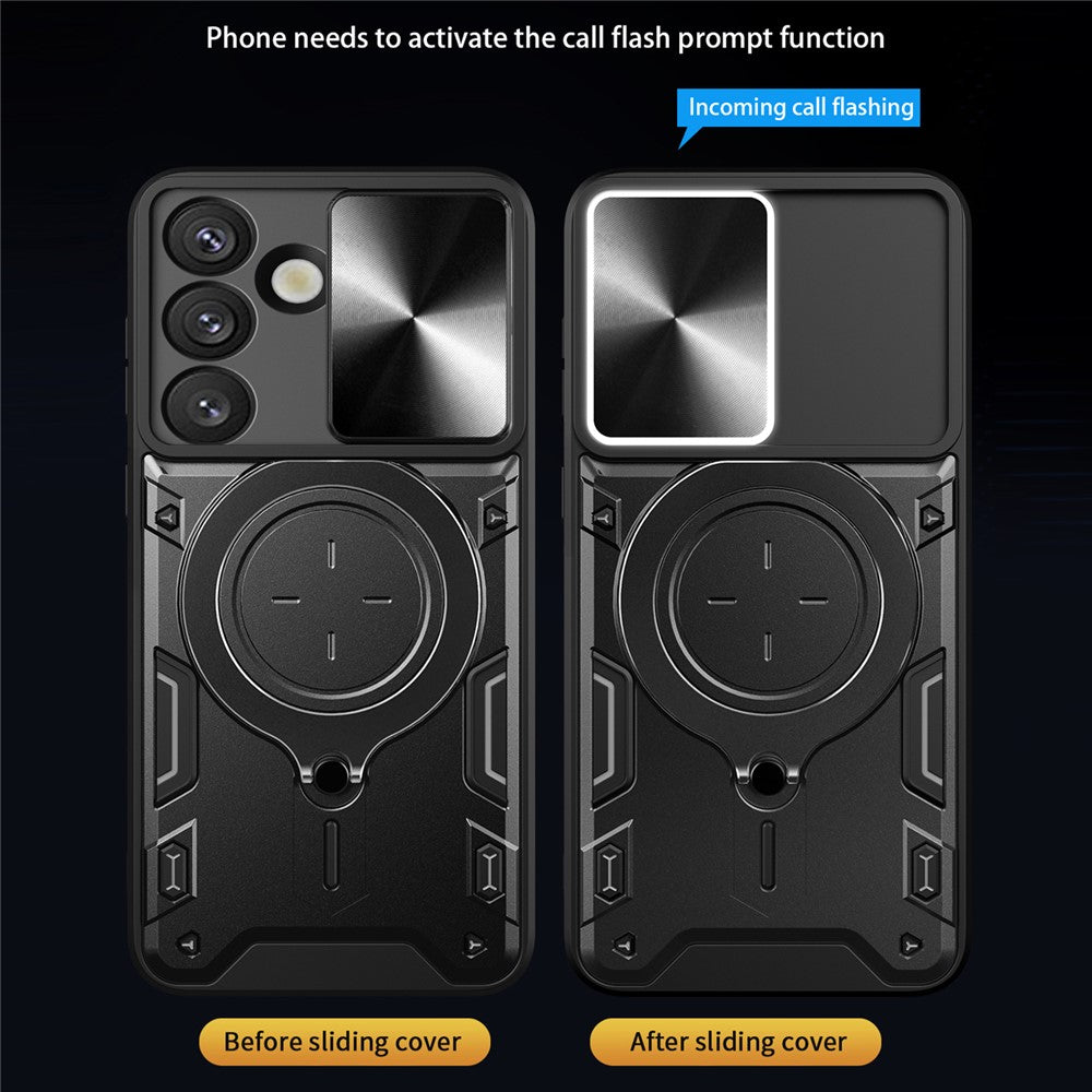Калъф за Samsung Galaxy S26 S942, Techsuit, CamGuard Pro, Черен