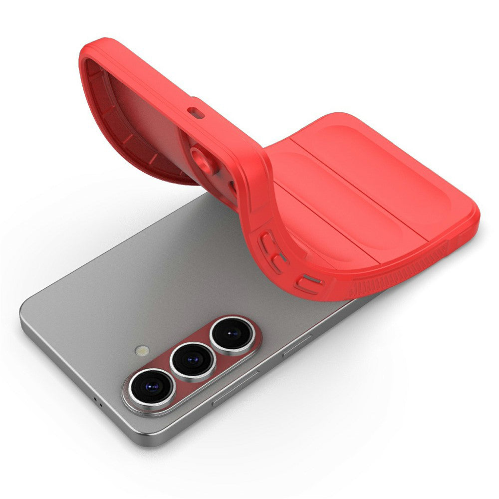 Калъф за Samsung Galaxy S26 S942, Techsuit, Magic Shield, Червен