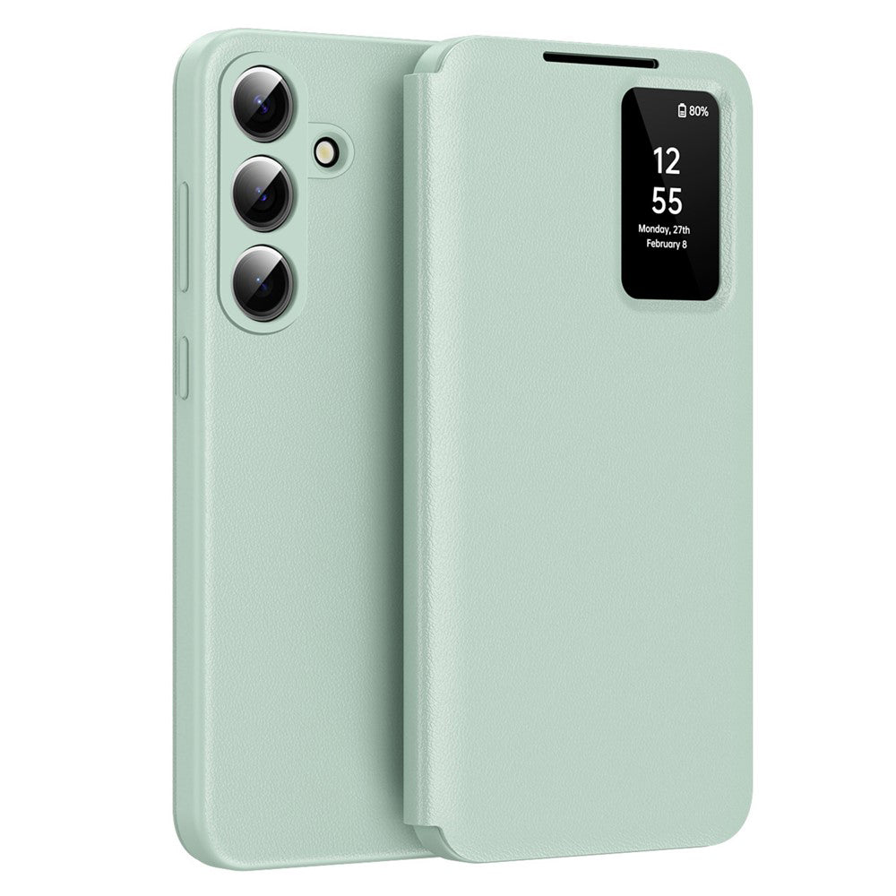Калъф за Samsung Galaxy S26 S942, Techsuit, SmartView, Зелен