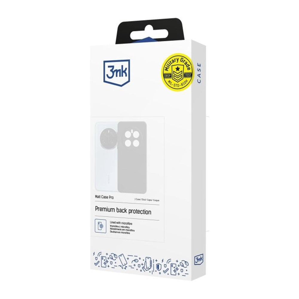 Калъф за Samsung Galaxy S26 Ultra S948, 3MK, Pro, Мат Черен