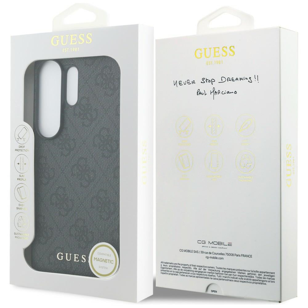 Калъф за Samsung Galaxy S26 Ultra S948, Guess, 4G Classic Logo Charm, Черен
