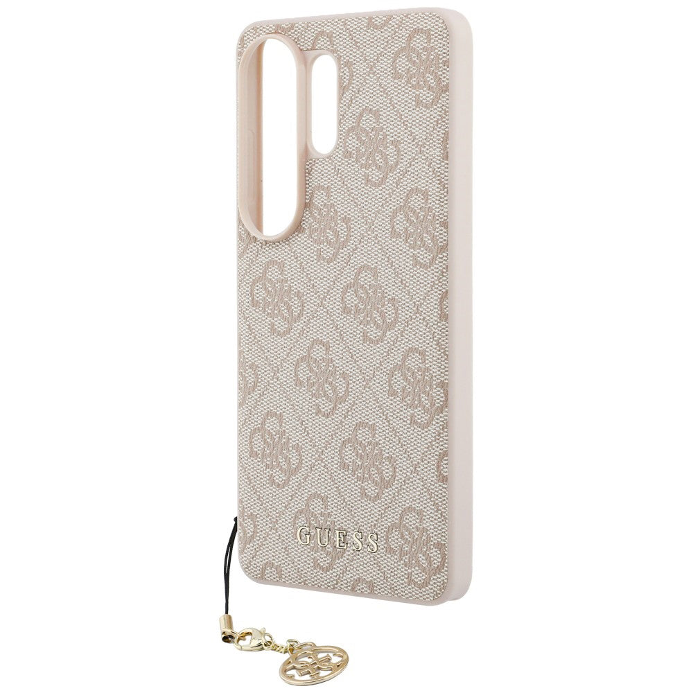 Калъф за Samsung Galaxy S26 Ultra S948, Guess, 4G Classic Logo Charm, Розов