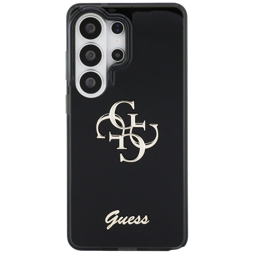 Калъф за Samsung Galaxy S26 Ultra S948, Guess, IML Big Metal 4G Script, Черен