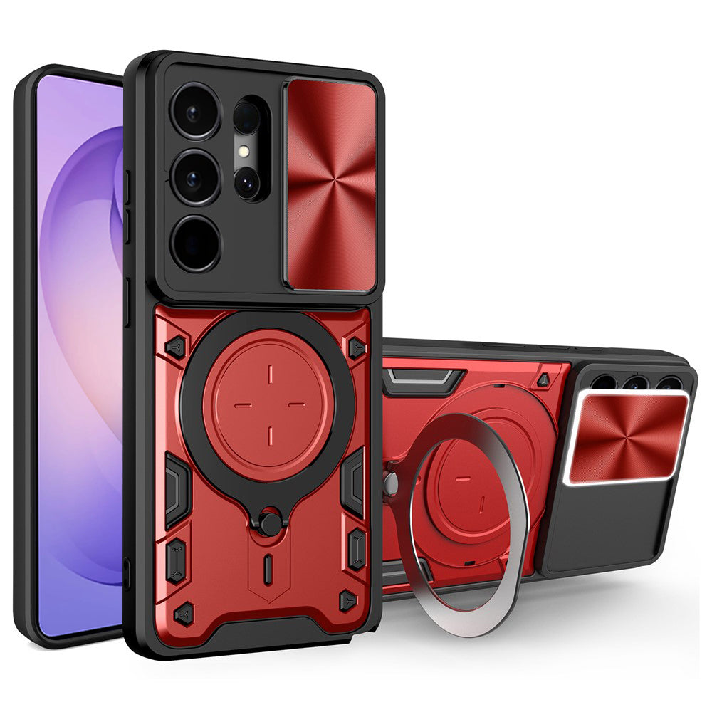Калъф за Samsung Galaxy S26 Ultra S948, Techsuit, CamGuard Pro, Розов