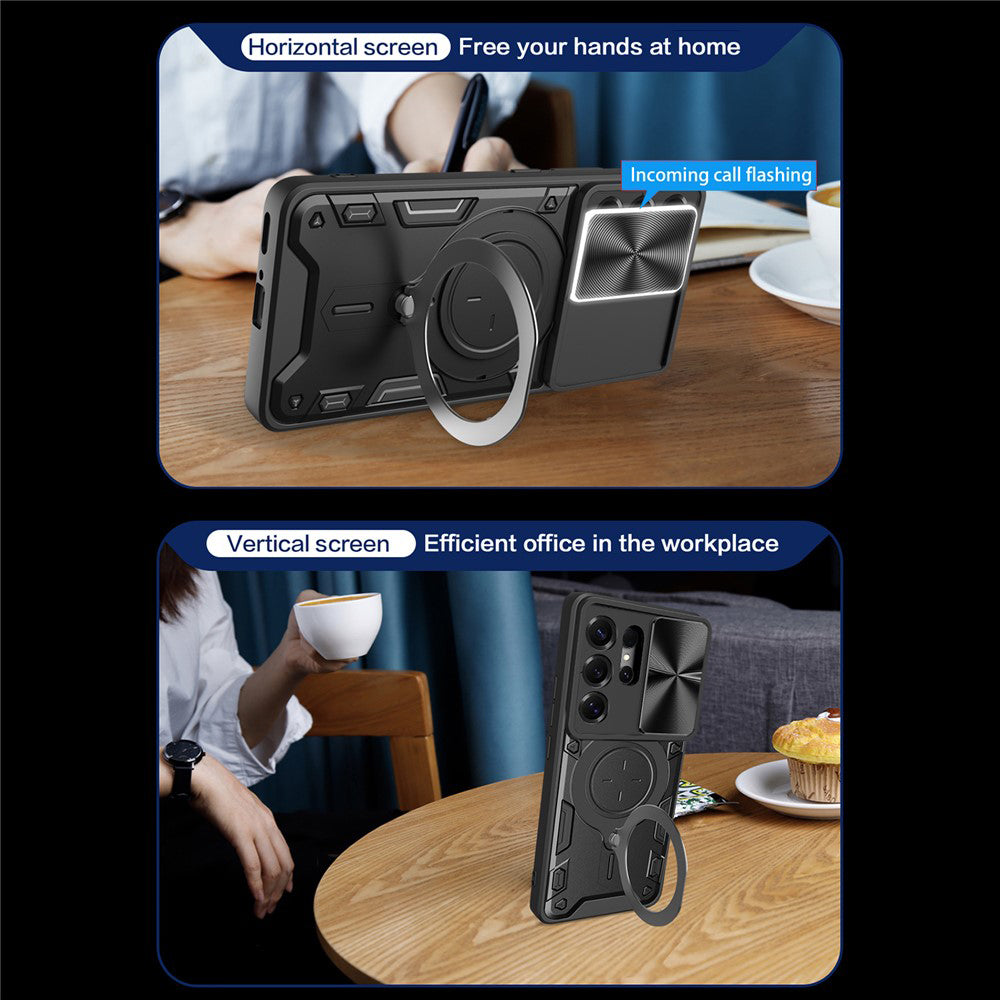 Калъф за Samsung Galaxy S26 Ultra S948, Techsuit, CamGuard Pro, Розов