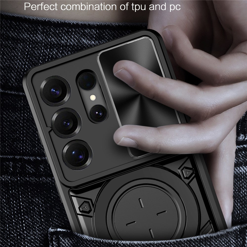 Калъф за Samsung Galaxy S26 Ultra S948, Techsuit, CamGuard Pro, Розов