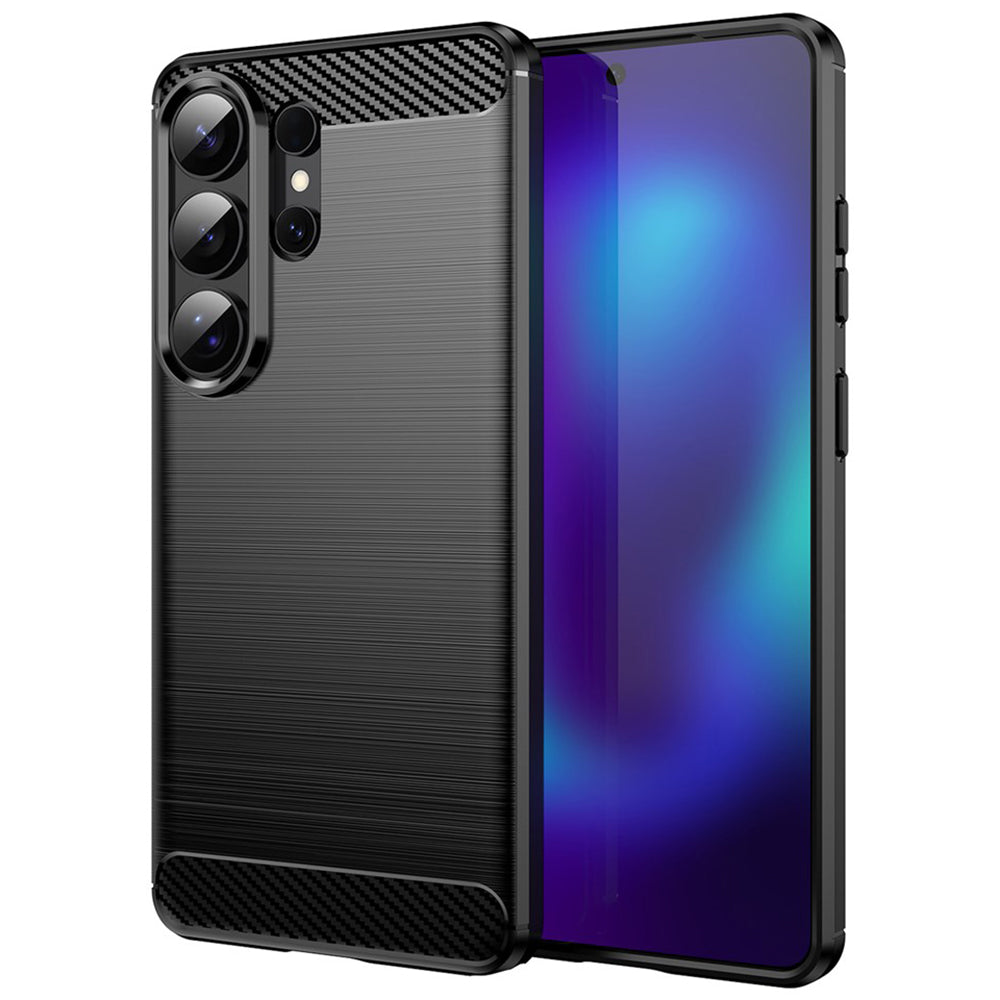 Калъф за Samsung Galaxy S26 Ultra S948, Techsuit, Карбон, Черен