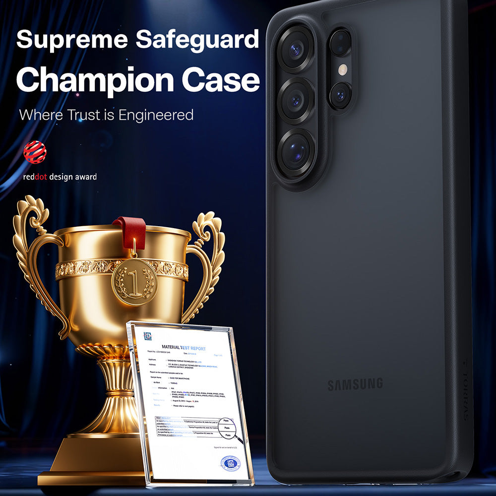 Калъф за Samsung Galaxy S26 Ultra S948, Torras, Guardian, Черен