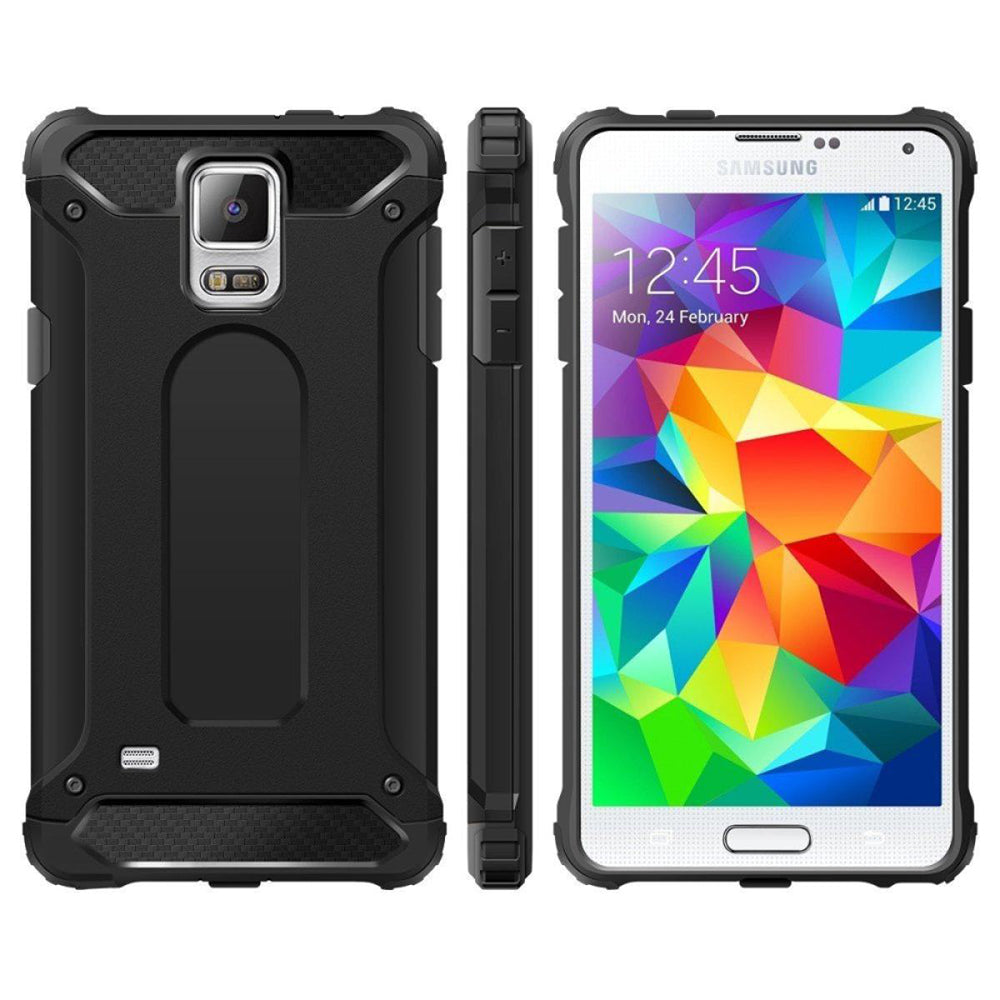 Калъф за Samsung Galaxy S5 G900, Techsuit, Hybrid Armor, Черен