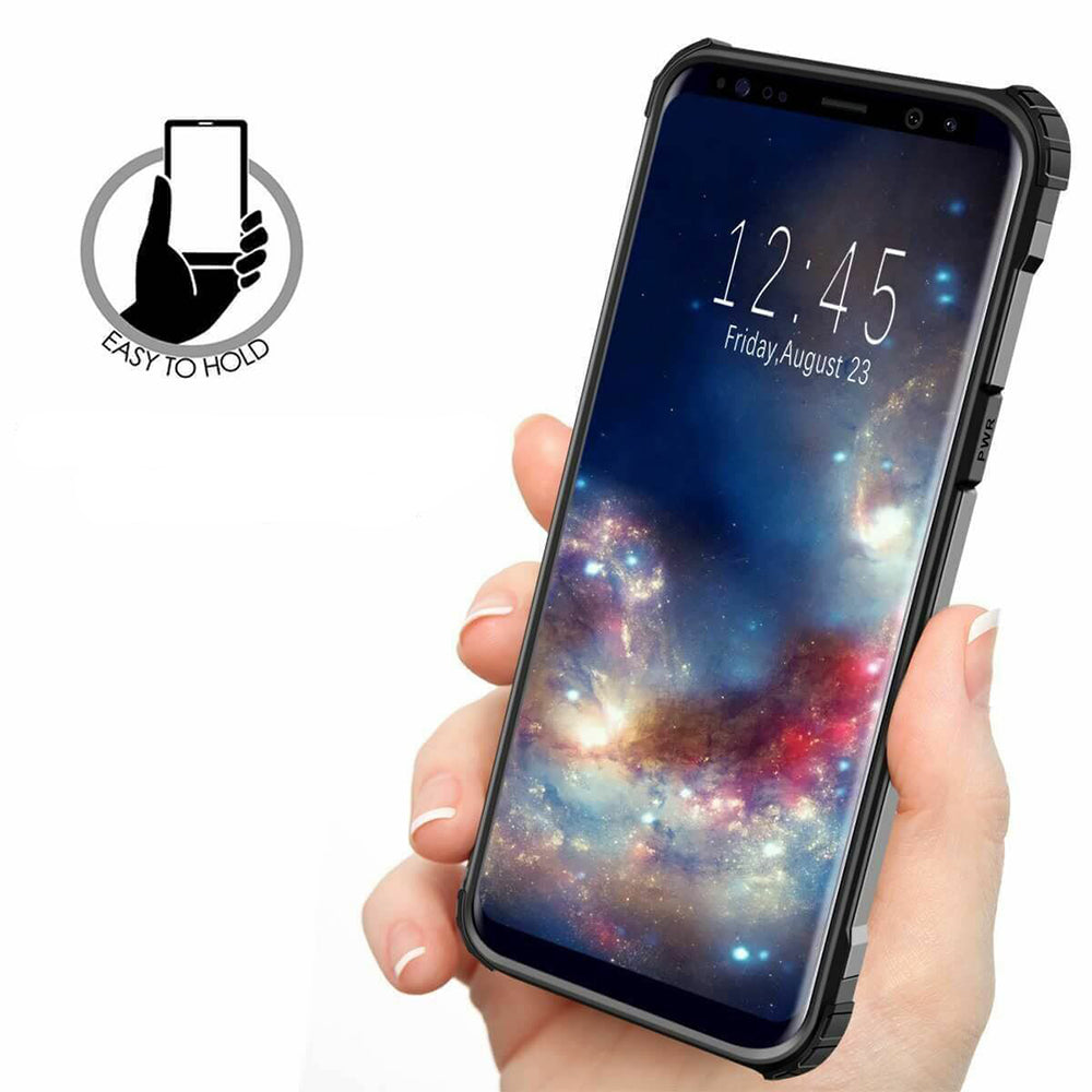Калъф за Samsung Galaxy S6 G920, Techsuit, Hybrid Armor, Черен