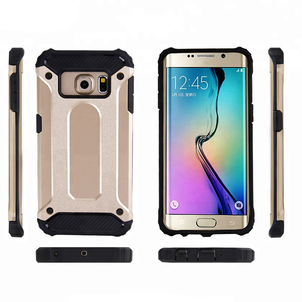 Калъф за Samsung Galaxy S6 G920, Techsuit, Hybrid Armor, Черен