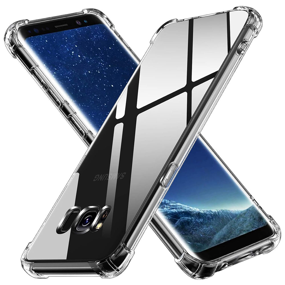 Калъф за Samsung Galaxy S8+ G955, Techsuit, Shockproof Clear, Прозрачен