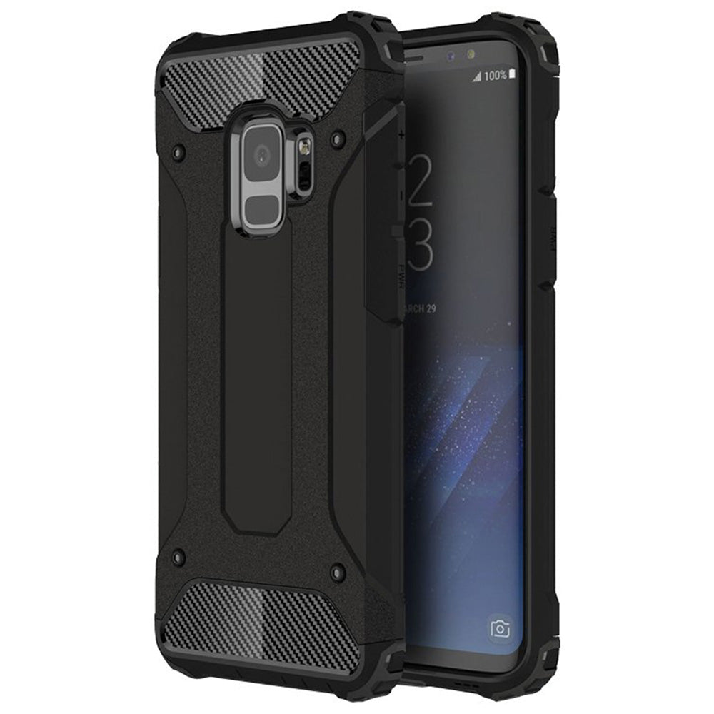 Калъф за Samsung Galaxy S9 G960, Techsuit, Hybrid Armor, Черен