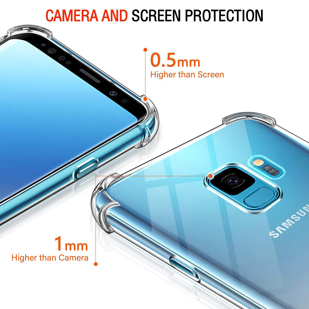 Калъф за Samsung Galaxy S9 G960, Techsuit, Shockproof Clear, Прозрачен