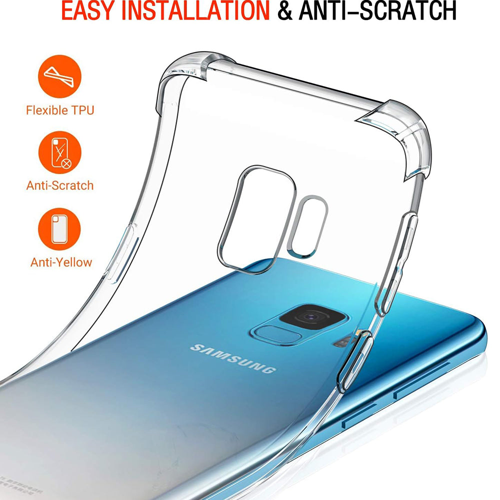 Калъф за Samsung Galaxy S9 G960, Techsuit, Shockproof Clear, Прозрачен