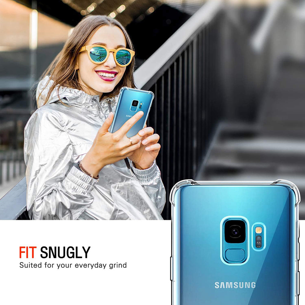 Калъф за Samsung Galaxy S9 G960, Techsuit, Shockproof Clear, Прозрачен