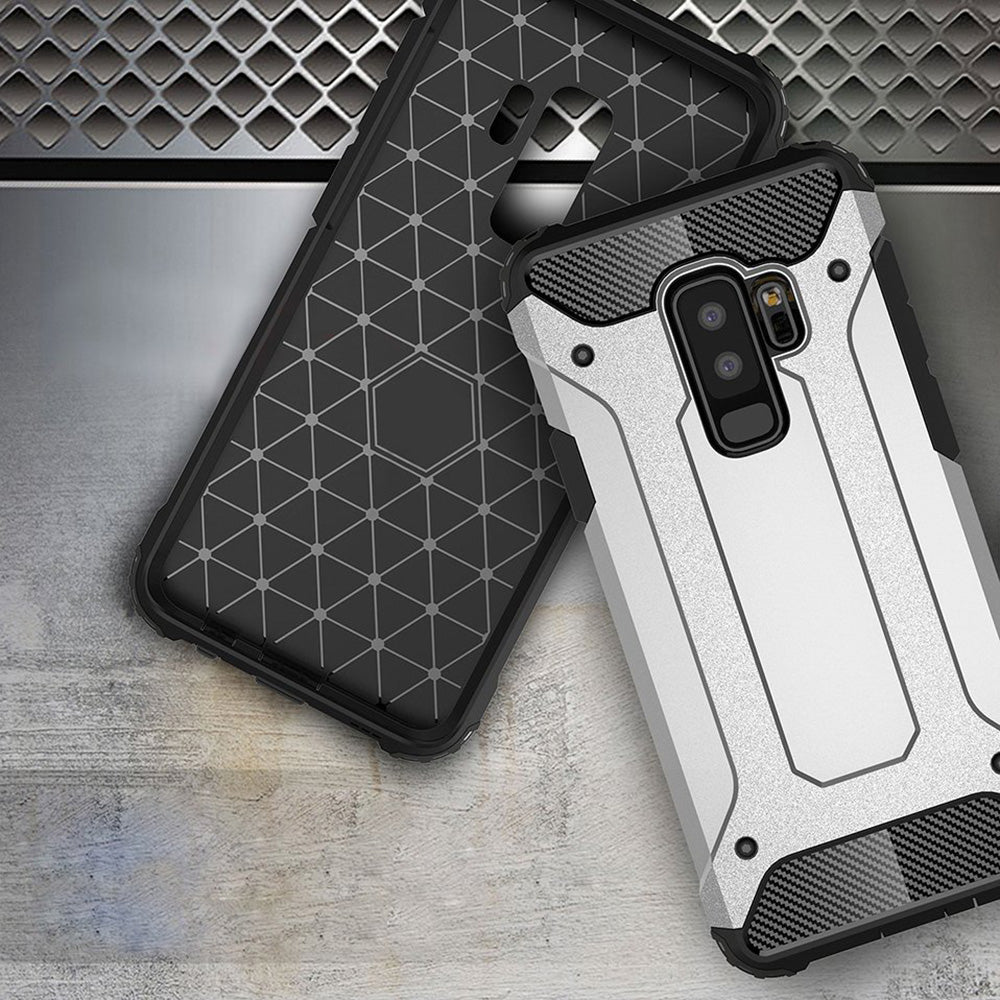 Калъф за Samsung Galaxy S9+ G965, Techsuit, Hybrid Armor, Черен