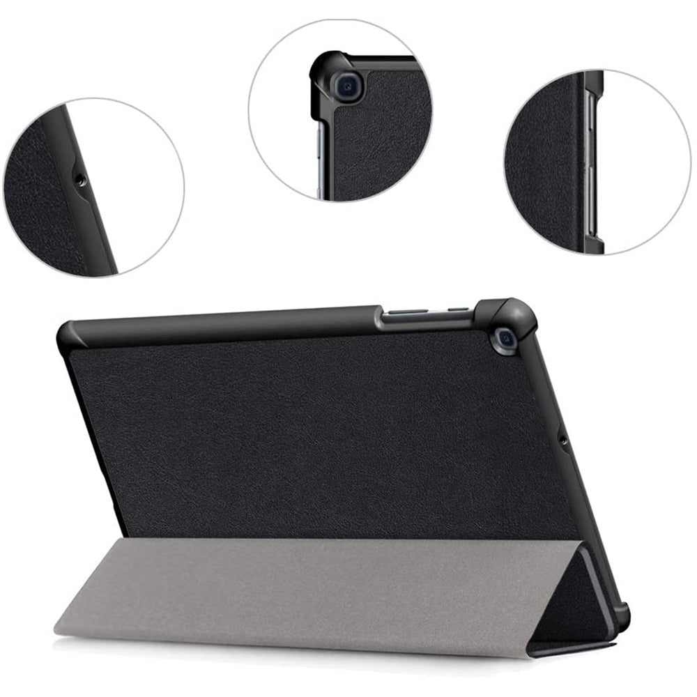 Калъф за Samsung Galaxy Tab A 10.1 (2019), Techsuit, FoldPro, Черен