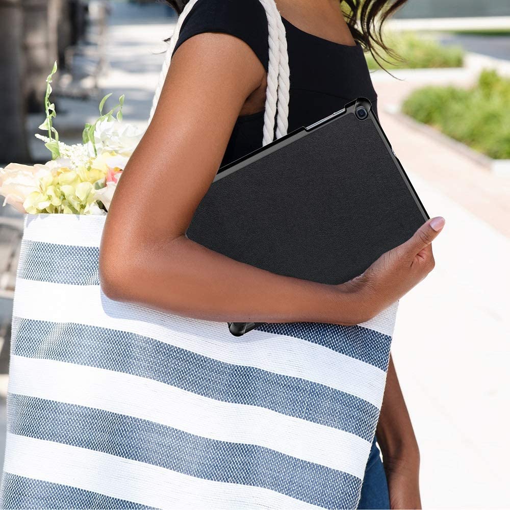Калъф за Samsung Galaxy Tab A 10.1 (2019), Techsuit, FoldPro, Черен