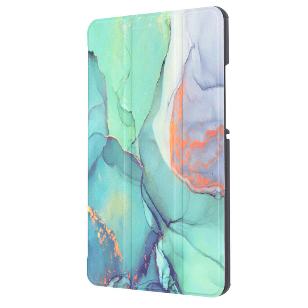 Калъф за Samsung Galaxy Tab A11+ / Tab A9+, Techsuit, FoldPro Green Time, Многоцветен