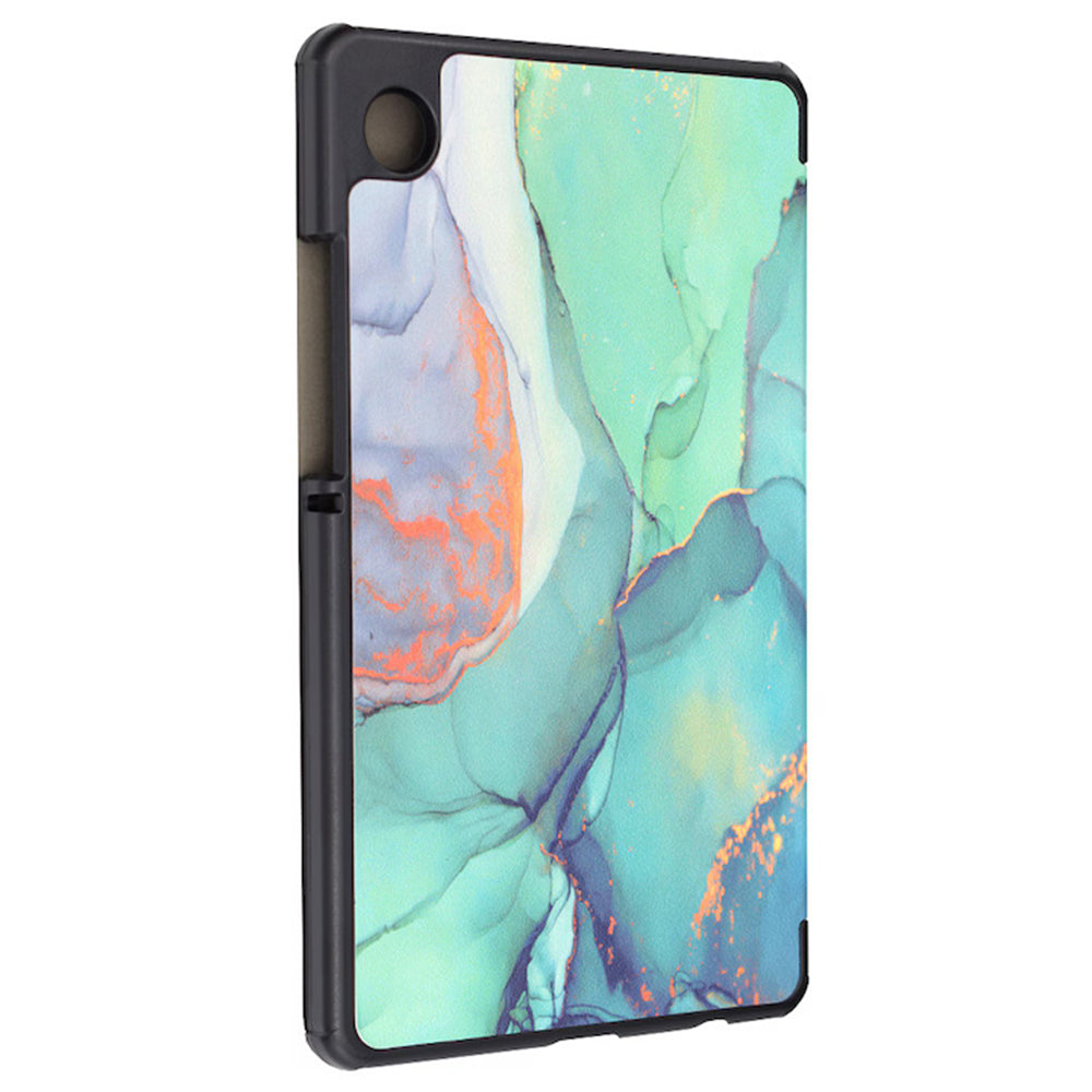 Калъф за Samsung Galaxy Tab A11+ / Tab A9+, Techsuit, FoldPro Green Time, Многоцветен