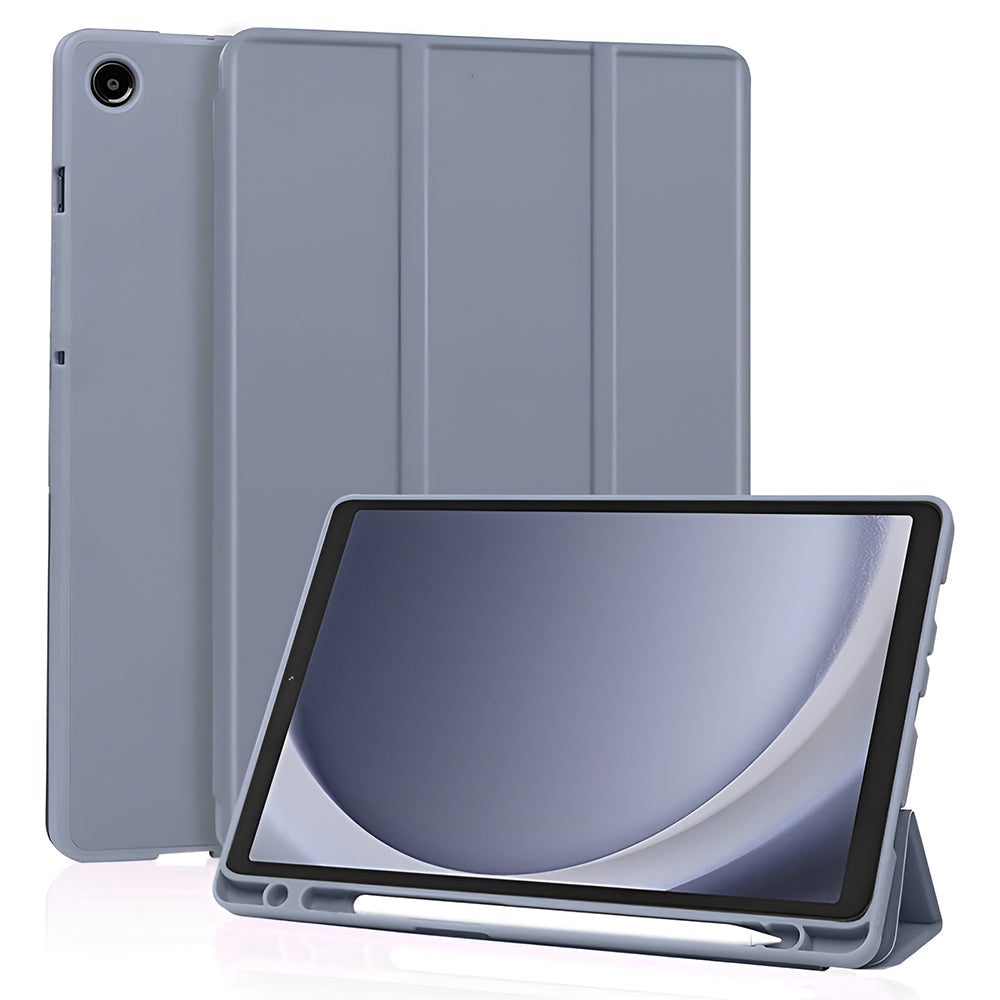 Калъф за Samsung Galaxy Tab A11 / Tab A9, Techsuit, Flex Trifold New Model, Лилав
