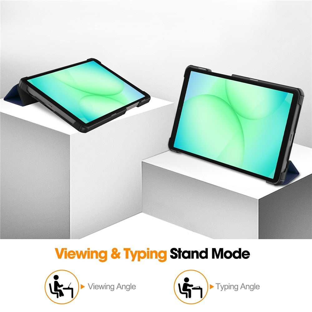 Калъф за Samsung Galaxy Tab A11 / Tab A9, Techsuit, FoldPro Нов модел, Син