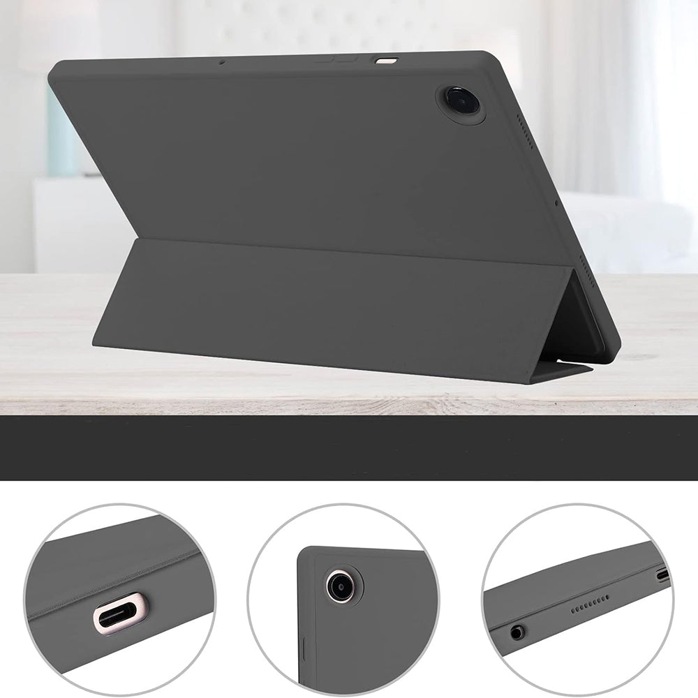 Калъф за Samsung Galaxy Tab A8 10.5 (2021), Techsuit, Flex Trifold, Зелен Матча