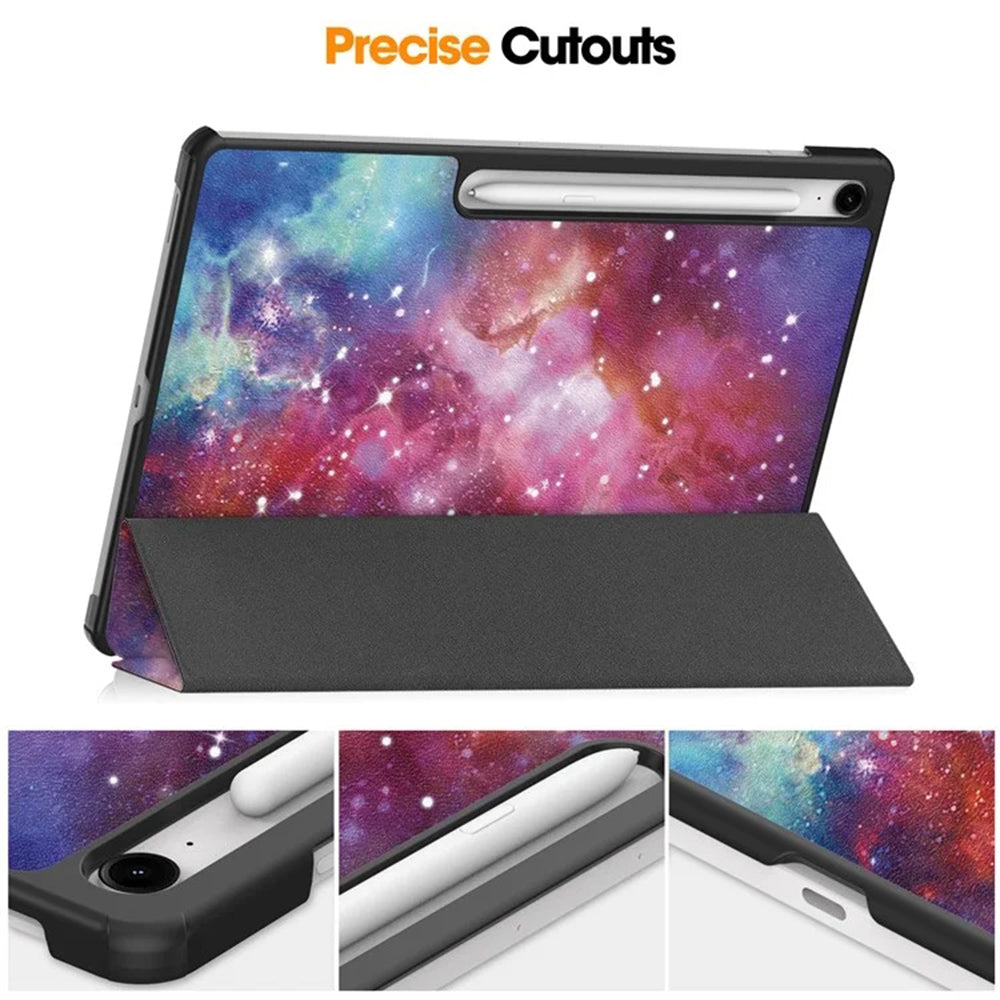 Калъф за Samsung Galaxy Tab S10 FE+, Techsuit, FoldPro Galaxy, Многоцветен