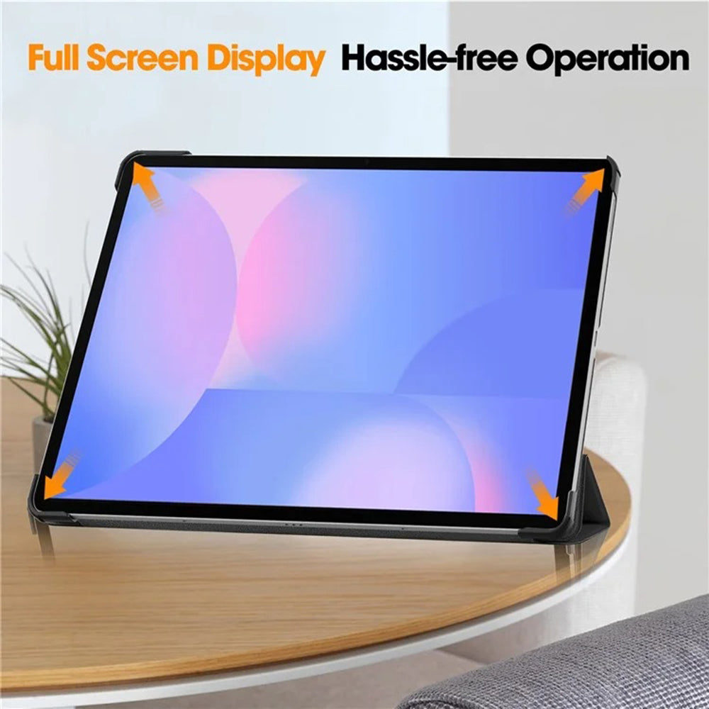 Калъф за Samsung Galaxy Tab S10 FE+, Techsuit, FoldPro, Черен