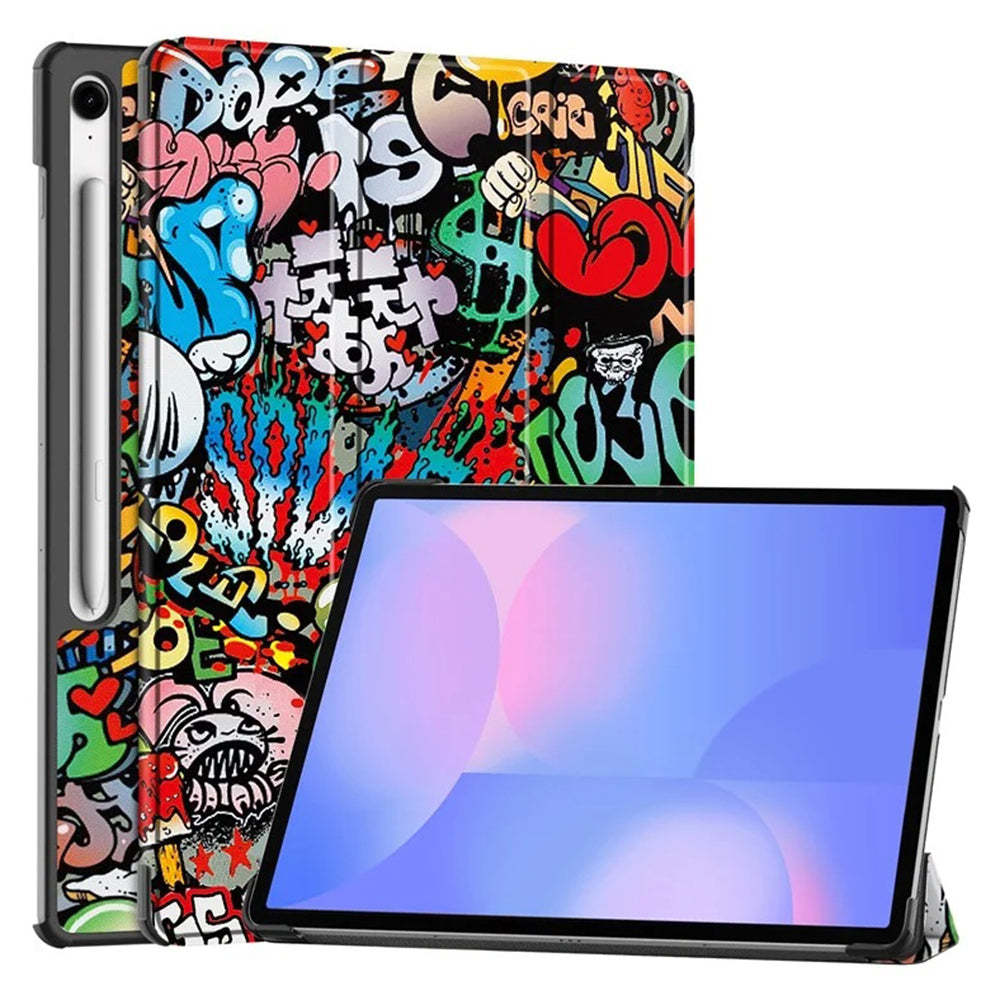 Калъф за Samsung Galaxy Tab S10 FE+, Techsuit, FoldPro Urban Vibe, Многоцветен