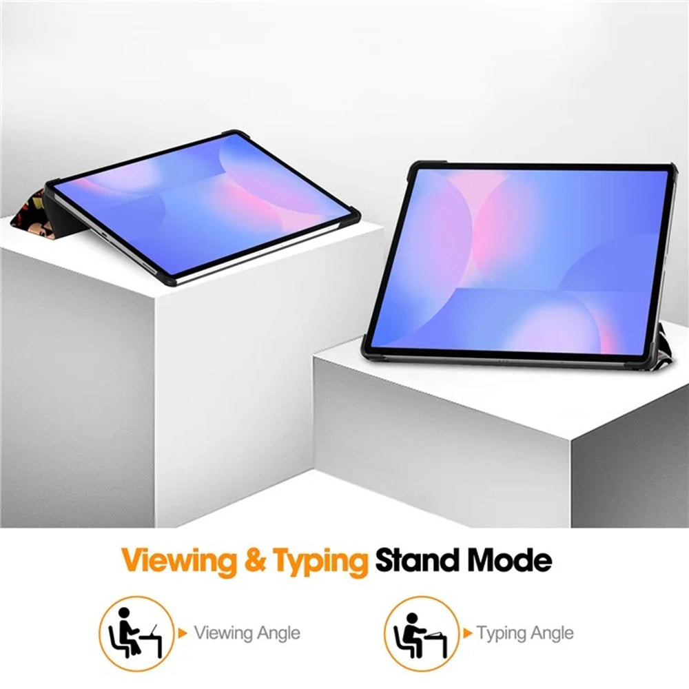 Калъф за Samsung Galaxy Tab S10 FE+, Techsuit, FoldPro Urban Vibe, Многоцветен