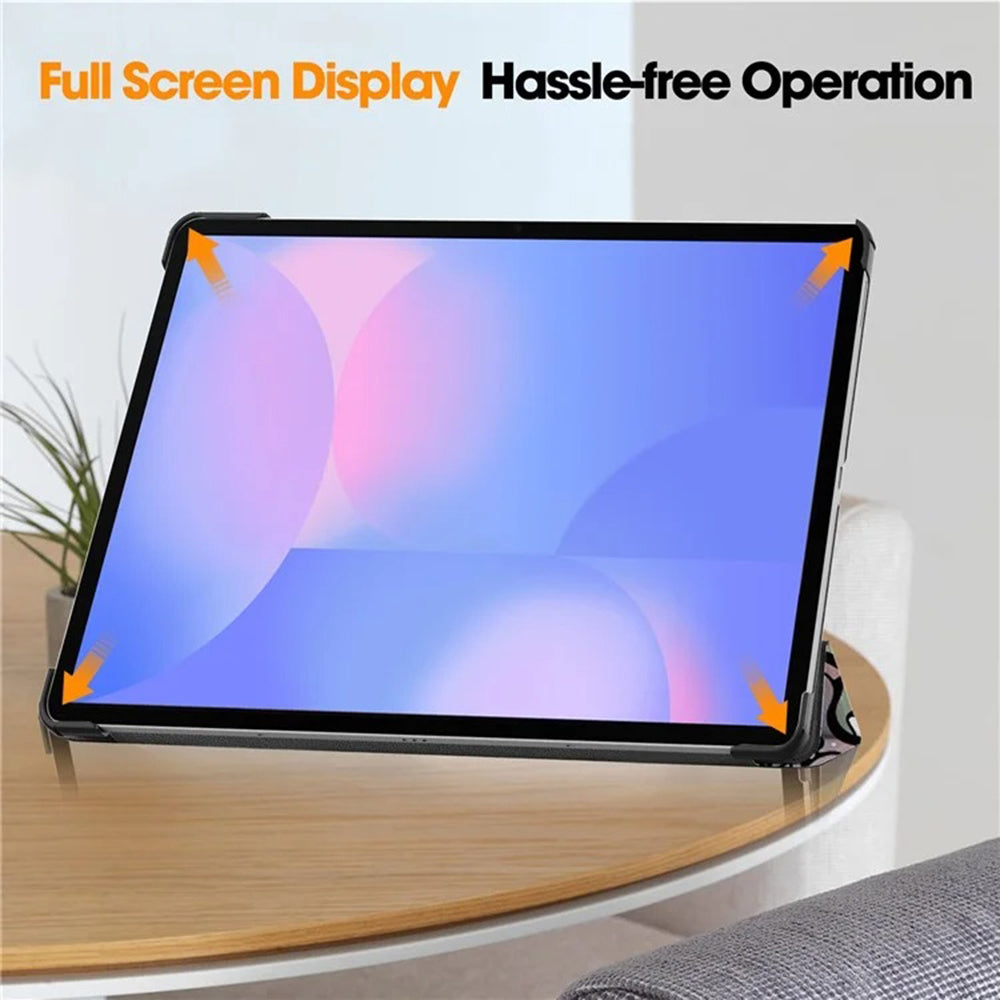 Калъф за Samsung Galaxy Tab S10 FE+, Techsuit, FoldPro Urban Vibe, Многоцветен