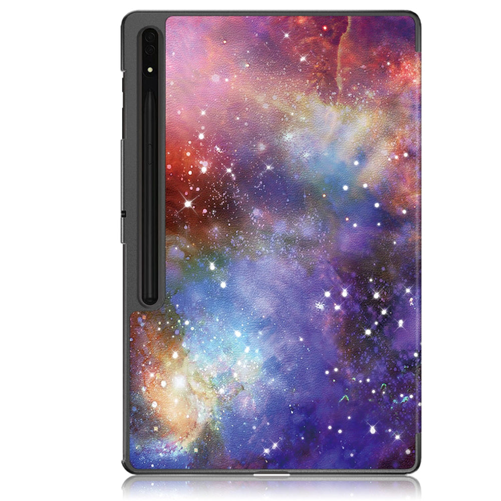 Калъф за Samsung Galaxy Tab S10 Ultra / Tab S9 Ultra / Tab S8 Ultra, Techsuit, FoldPro Galaxy, Многоцветен